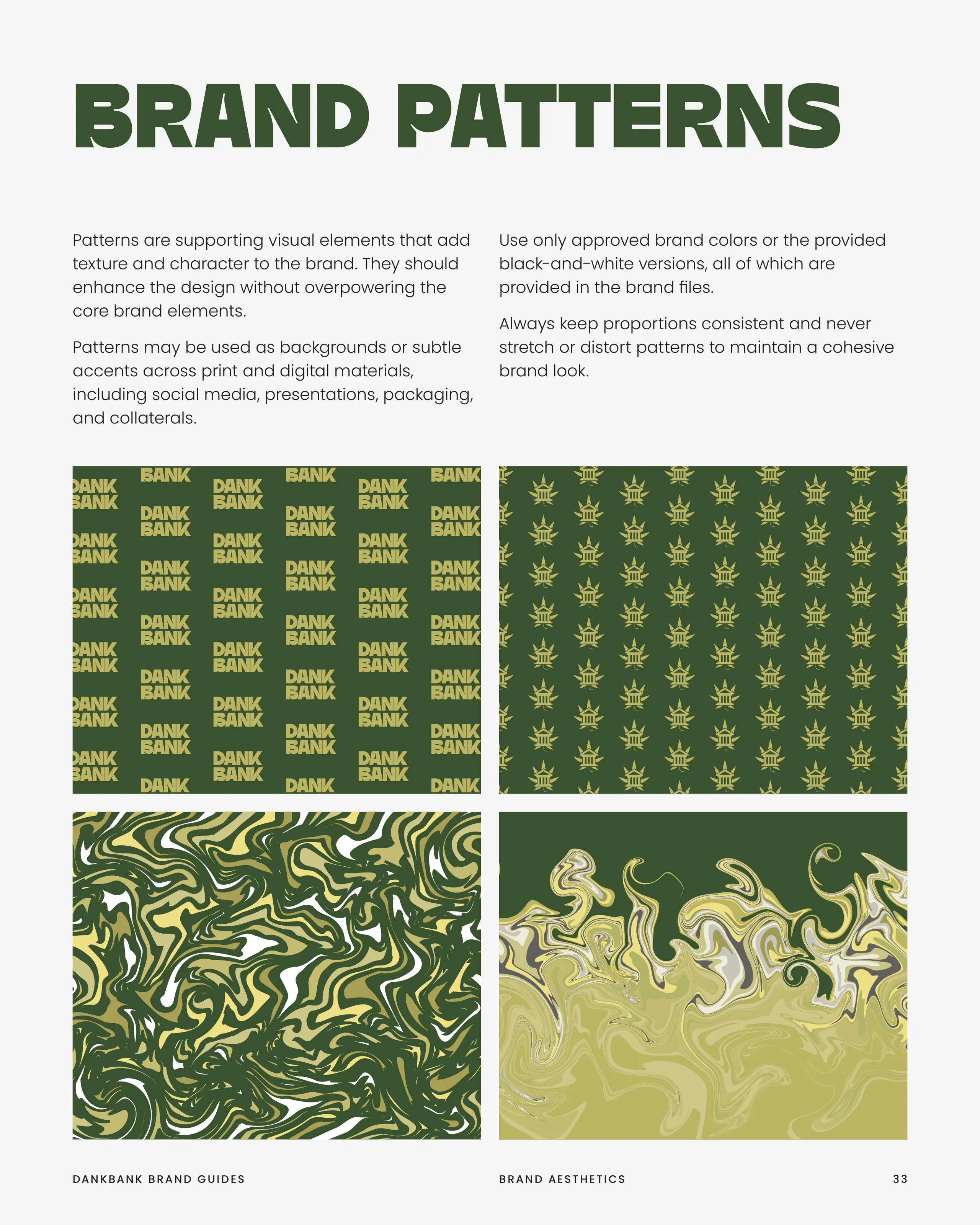 Dank Bank brand identity 6